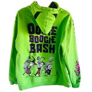 Disney Oogie Boogie Bash 2024 Nightmare Before Christmas Hoodie Fleece Pullover